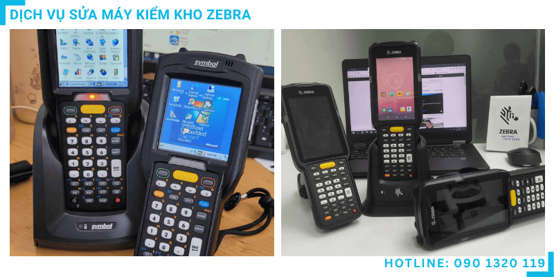 Dịch vụ sửa máy kiểm kho Zebra