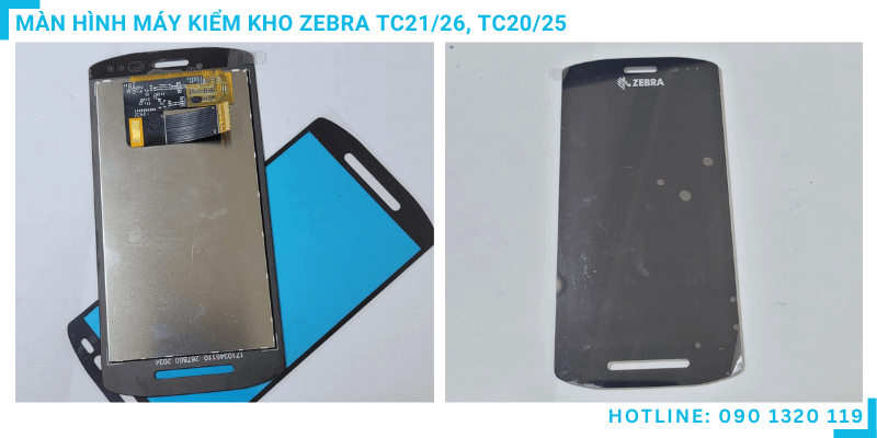 Thay màn hình máy kiểm kho Zebra TC21