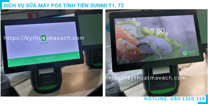 Dịch vụ sửa máy POS tính tiền Sunmi