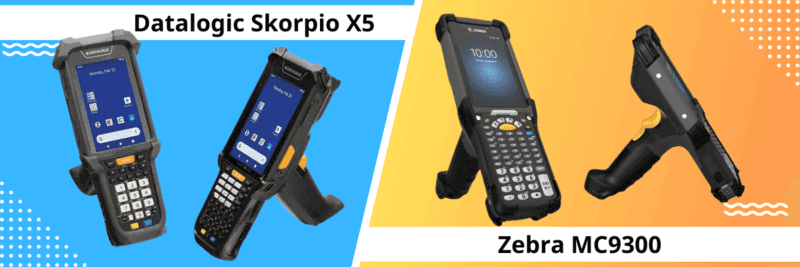 So sánh Datalogic Skorpio X5 và Zebra MC9300